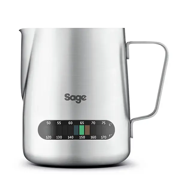 SAGE the Temp Control - SES003 - RVS melkkan met thermometer - 480ml capaciteit