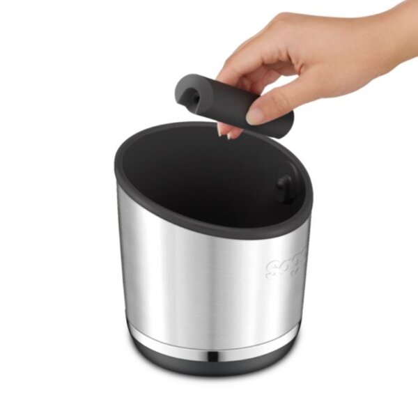 Knock Box 10 – RVS uitklopbak (Brushed Stainless Steel)