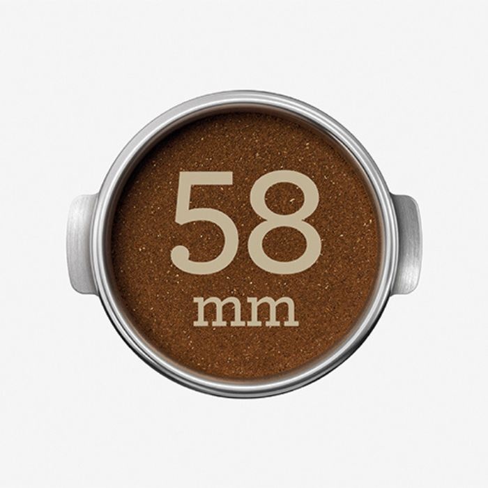 Compatible met Sage 58 mm portafilters