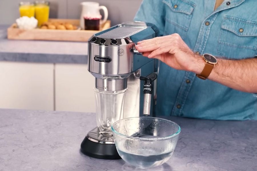 DeLonghi Dedica zetgroep ontkalken