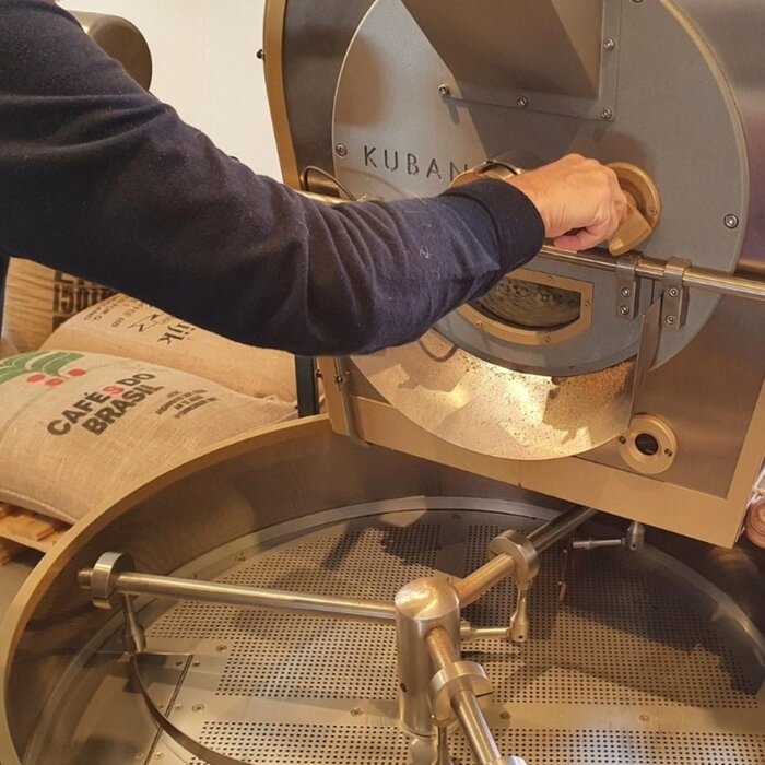 Lokaal koffie branden