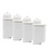 set van 4 waterfilters voor Siemens EQ