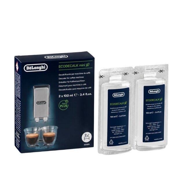 DELONGHI EcoDecalk Mini Ontkalker – 2x100ml