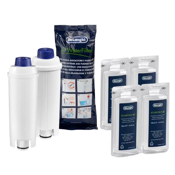 4 maanden onderhoud - 2 ECAM filter + 400ml EcoDecalk ontkalker