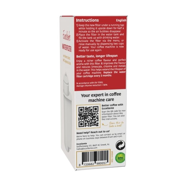 Waterfilter voor Bosch