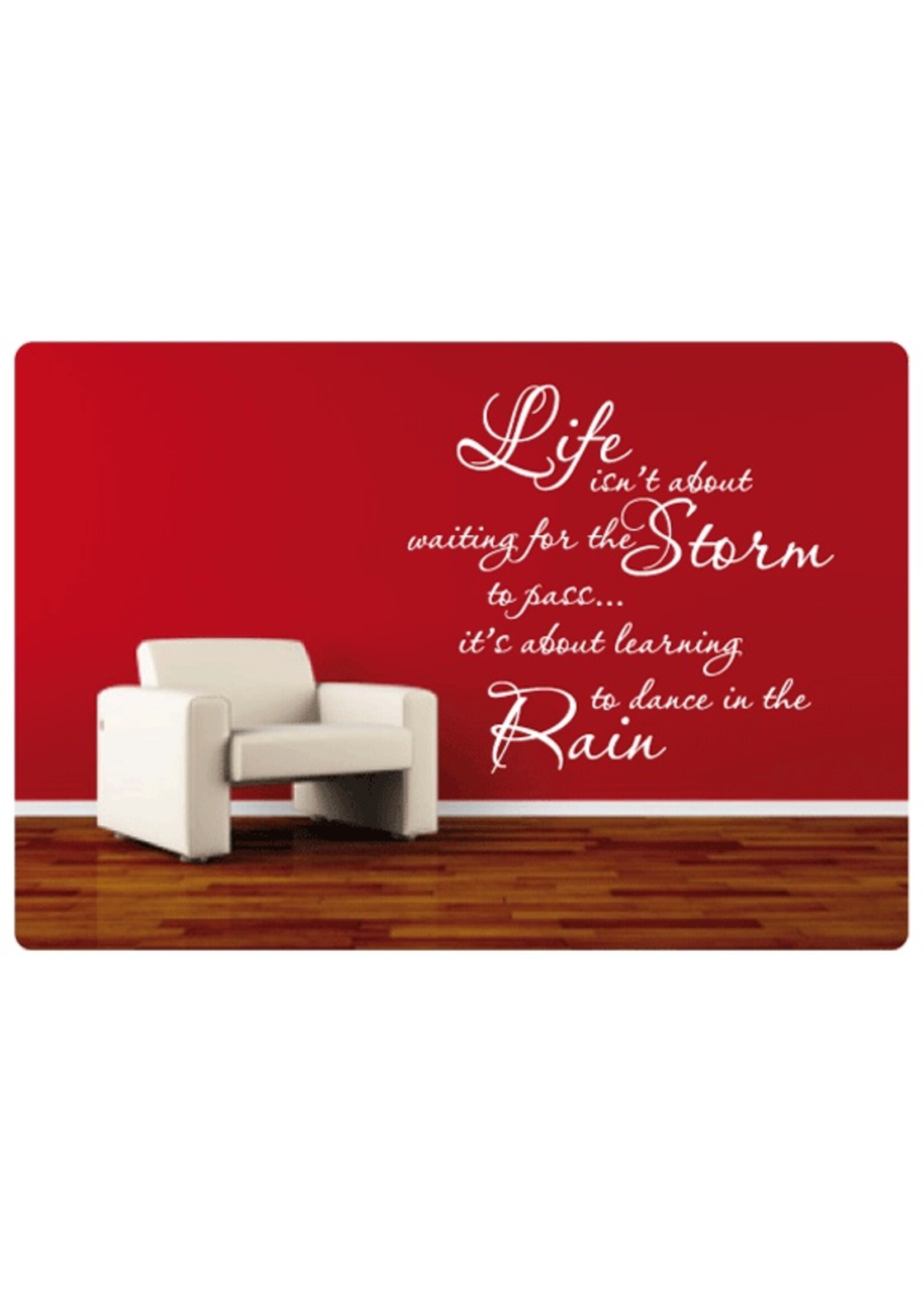 Muurteksten.nl Muurtekst Life isn't about-1