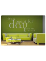 Muurteksten.nl Muurtekst It's a beautiful day