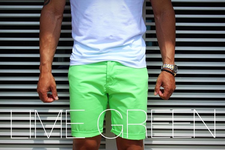 Robeaux Robeaux Shorts- Lime Green