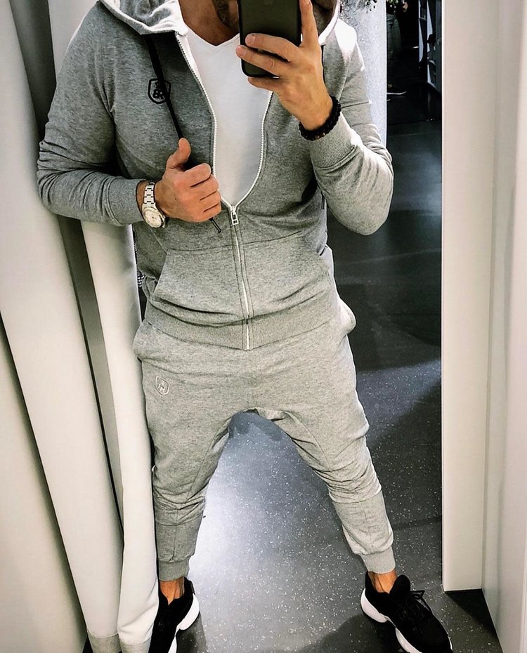 Robeaux Robeaux Grey Sweat Pants