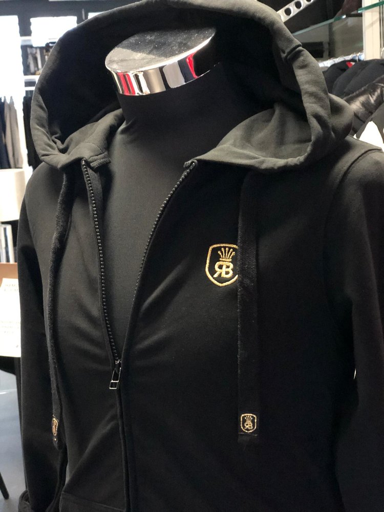 Robeaux Robeaux Black Zip Up Hoodie