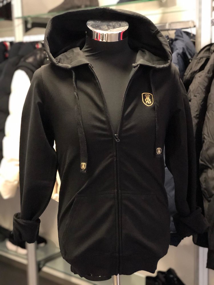 Robeaux Robeaux Black Zip Up Hoodie