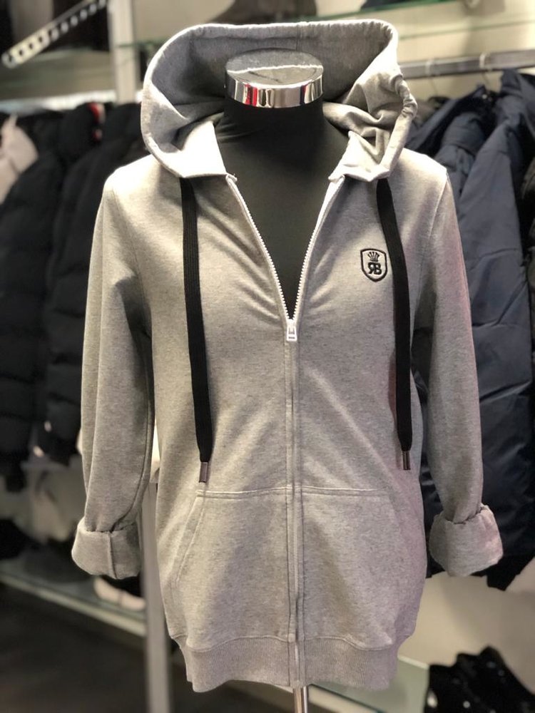 Robeaux Robeaux Grey Zip Up Hoodie