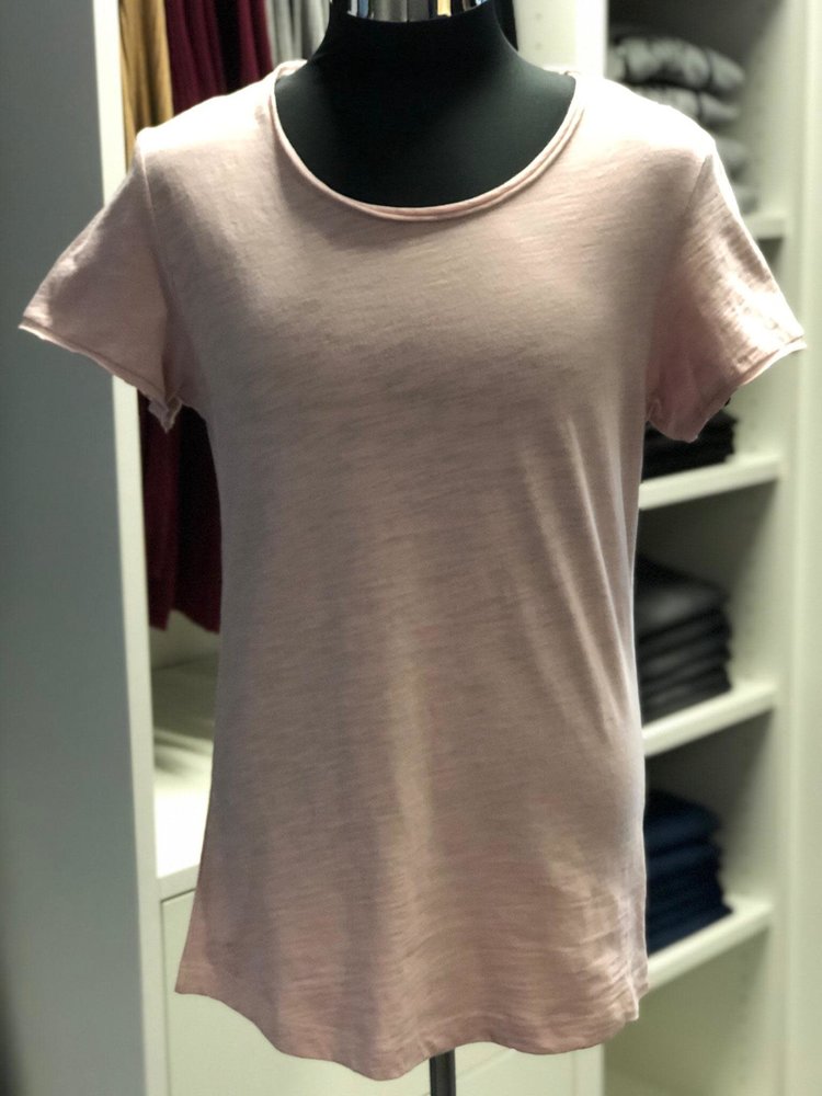 Robeaux RB Collection Round Neck Long Shirt- Light Pink