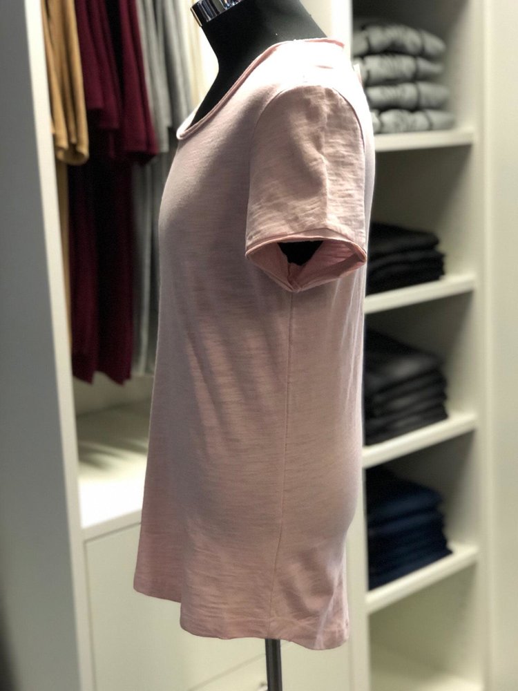 Robeaux RB Collection Round Neck Long Shirt- Light Pink