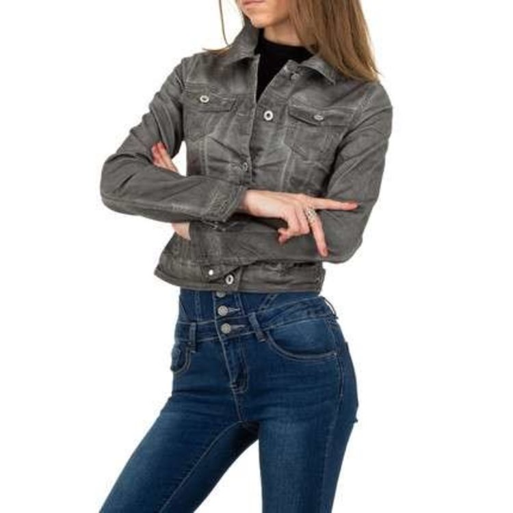 Denim Jacket - Grey