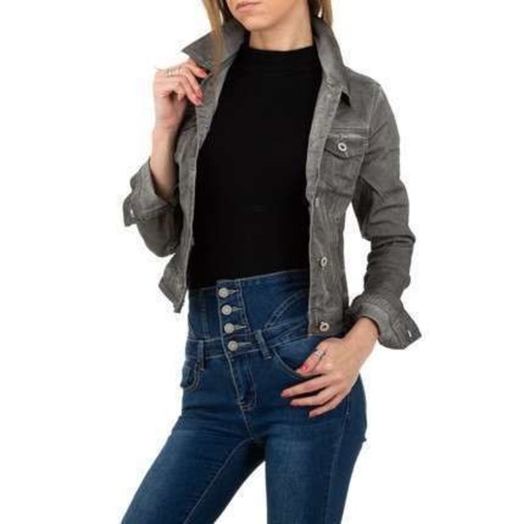 Denim Jacket - Grey