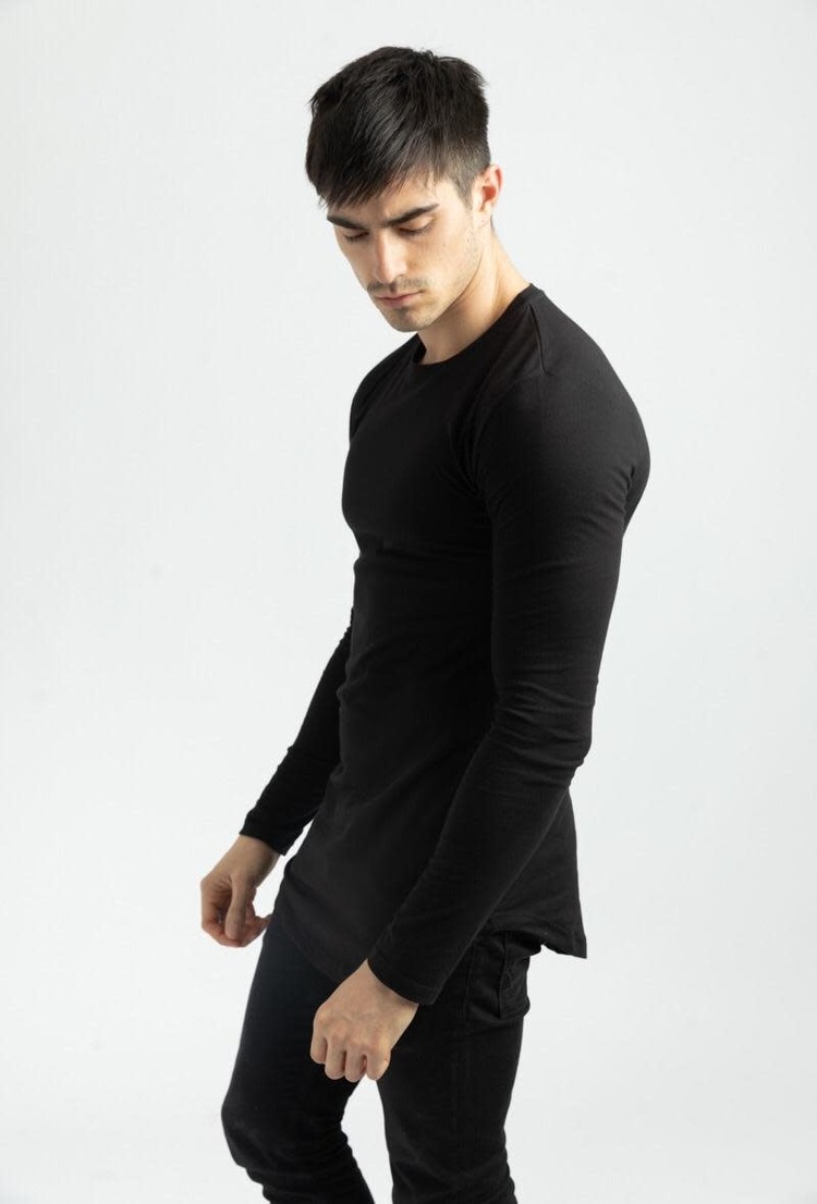 Long shirt - Black