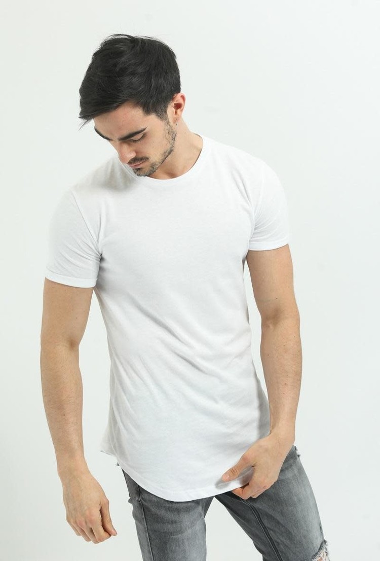 Long T Shirt - White