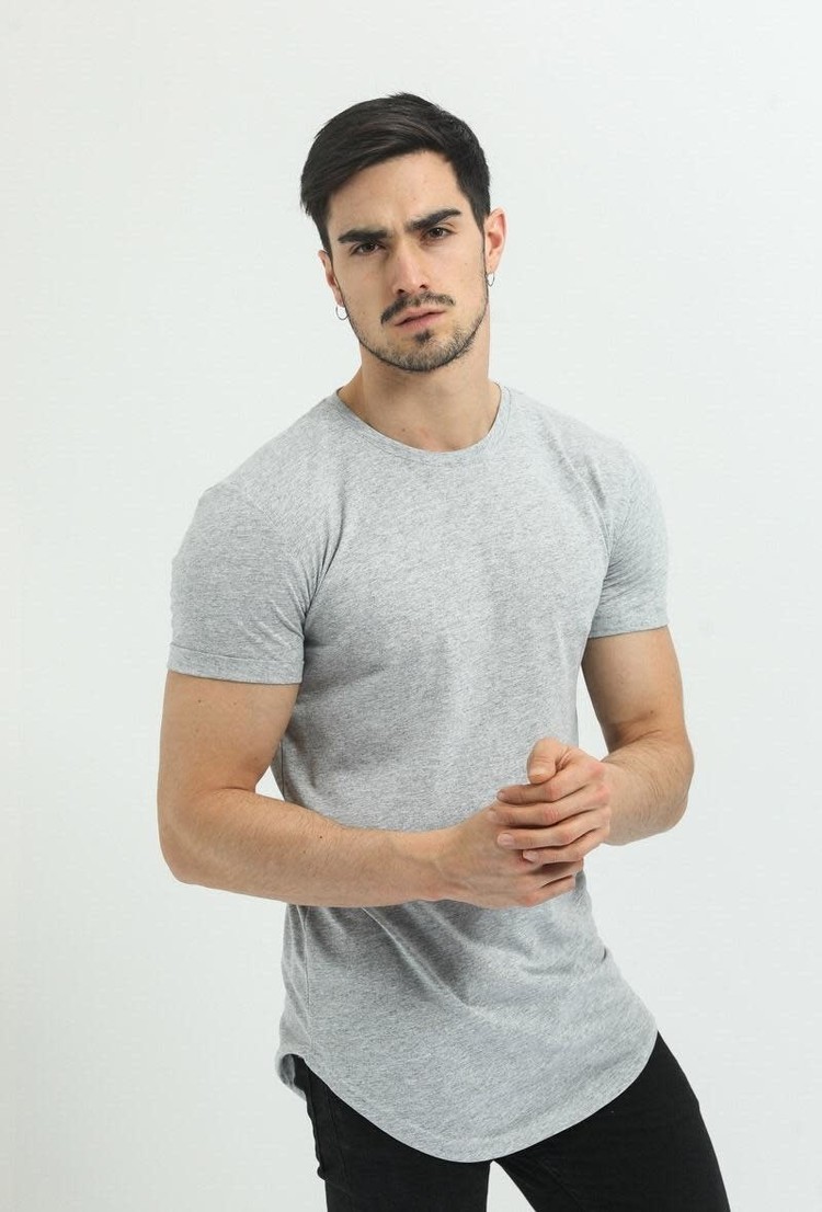 Long T Shirt -  Grey