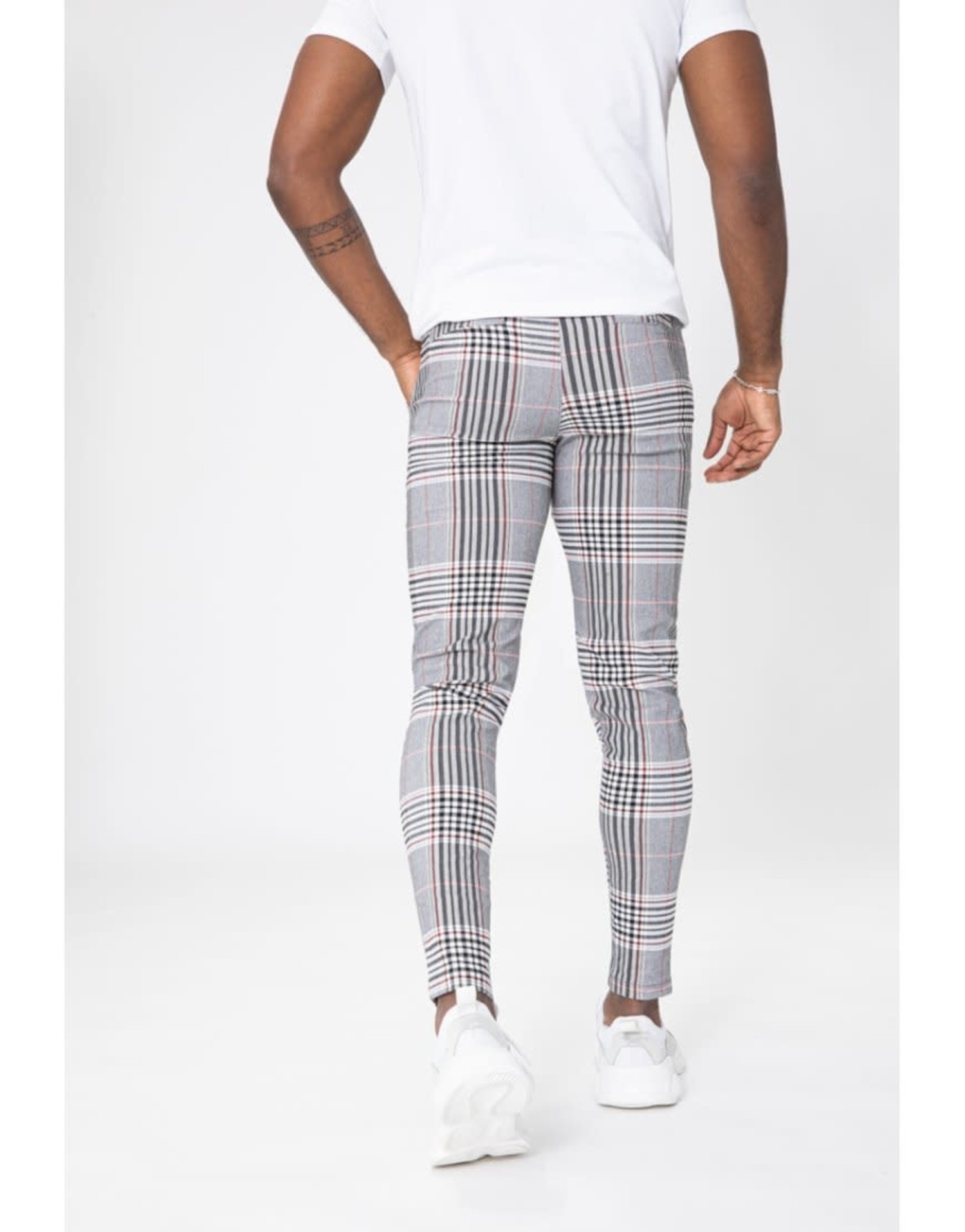 Men's chequered hotsell chinos