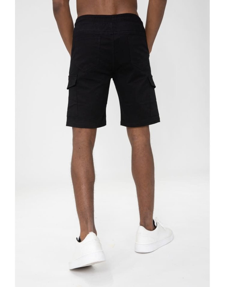 Men's Cargo Shorts- Black