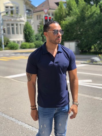 Robeaux Robeaux Premium Polo- Navy