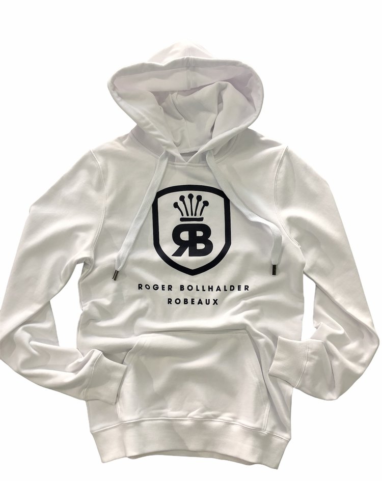 Robeaux Hoodie - White W/Navy