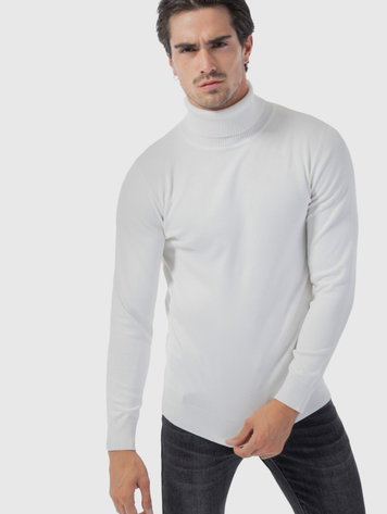 Paris Turtleneck- White