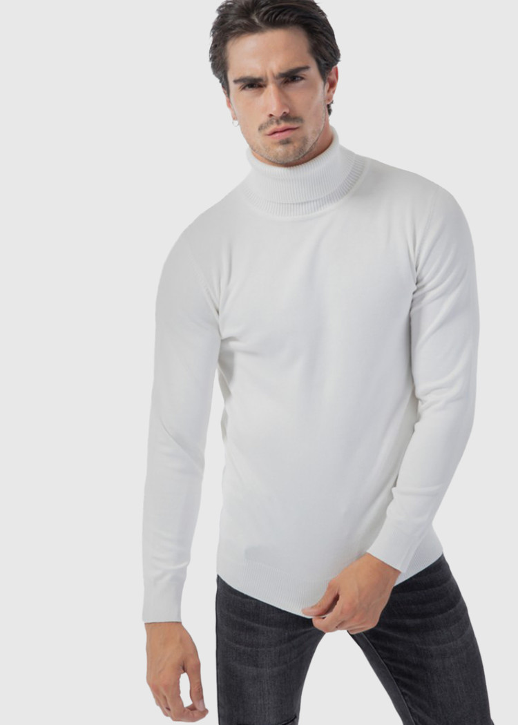 Paris Turtleneck- White