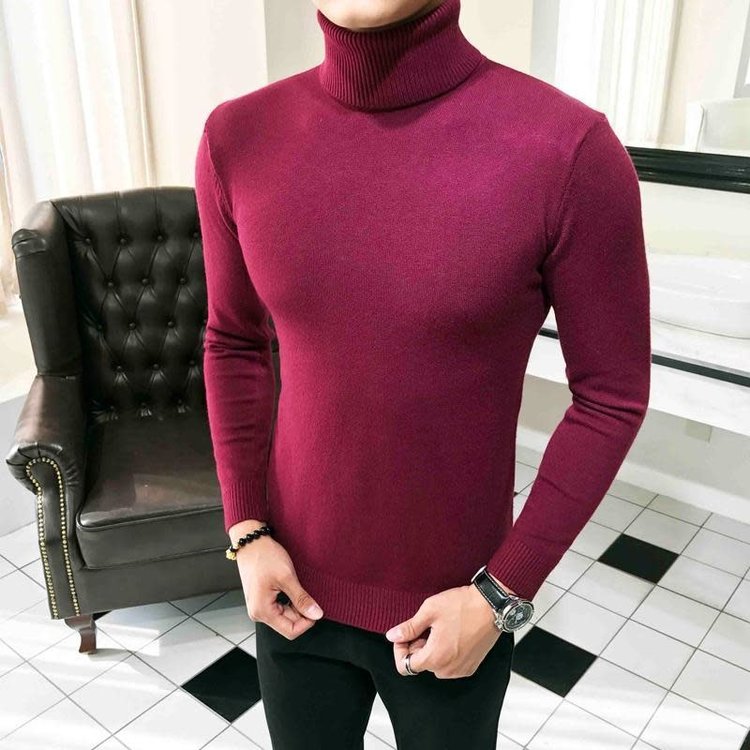 Paris Turtleneck- Wine