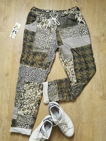Funky Joggers- Houndstooth *ONE SIZE