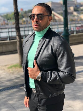 Paris Turtleneck- Seafoam