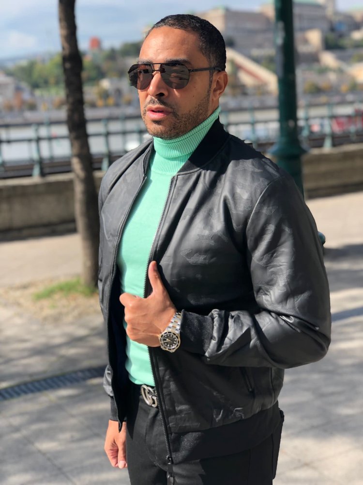 Paris Turtleneck- Seafoam