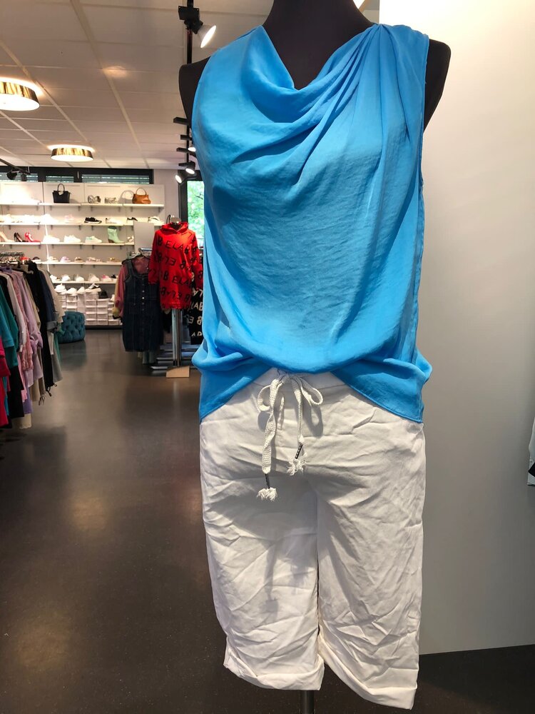 Paris Stretch White 3/4 *ONE SIZE