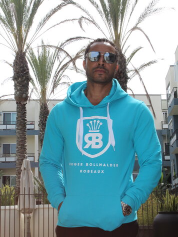 Robeaux Robeaux Hoodie- Turquoise