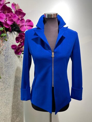 Italy Rina Blazer- Royal Blue