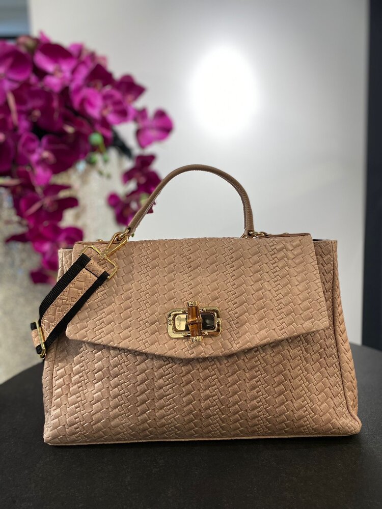 Casual chic-Nude * Real Leather