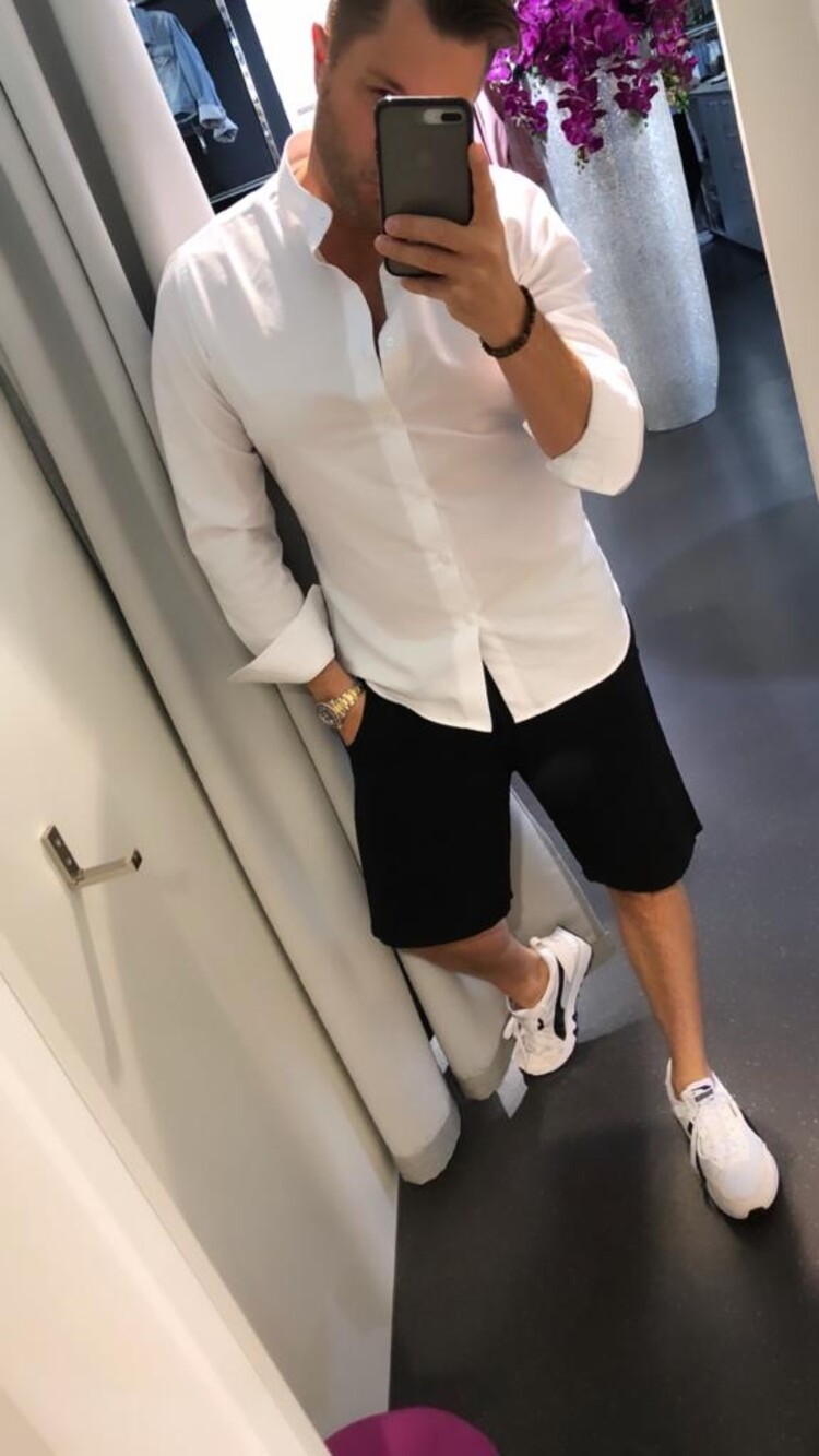 Paris Viscose/Linen Shorts- Black  X26132