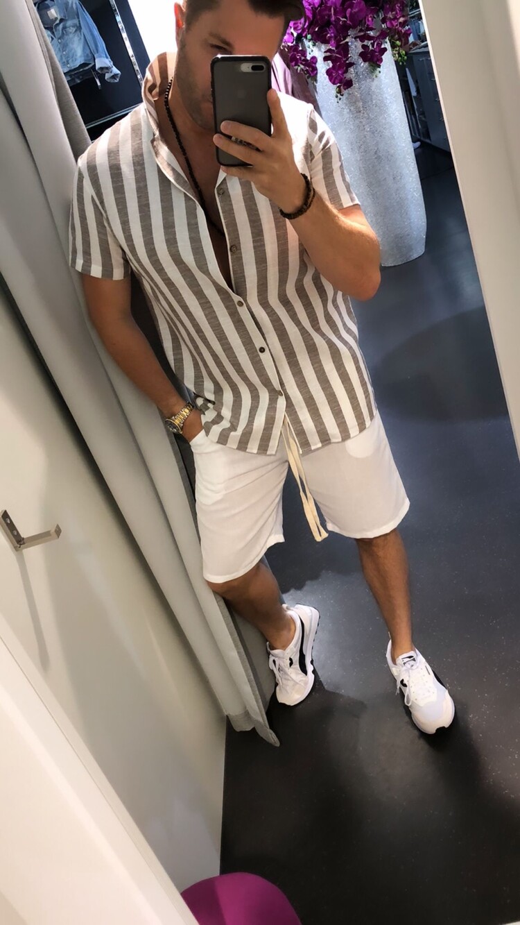 Paris Shorts- White X26371