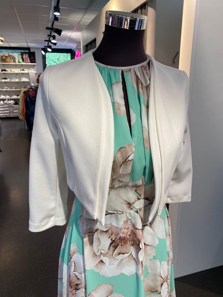 Italy Abito Lungo stampa Floreale-Mint