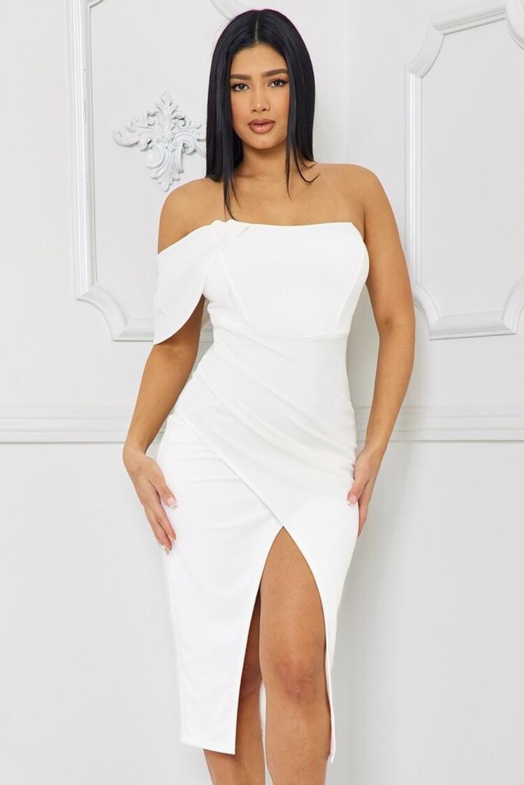 Symphony Dress- White 915SP