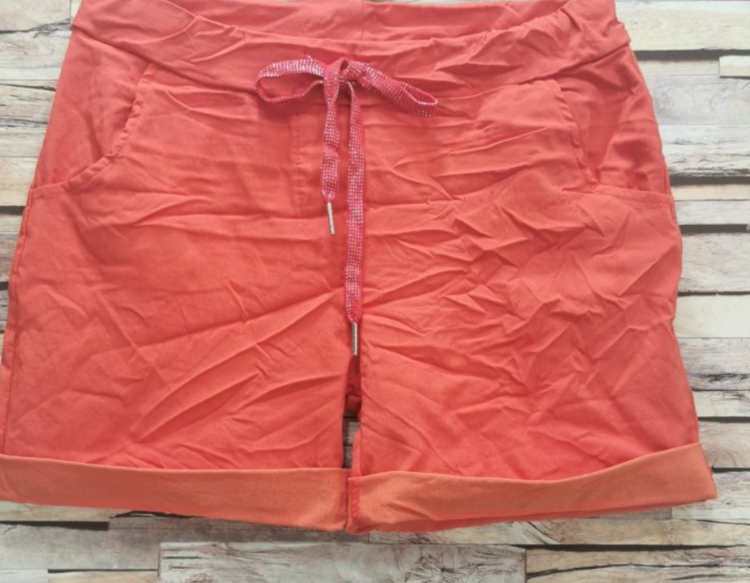 Germany Stretch Coral Shorts *ONE SIZE