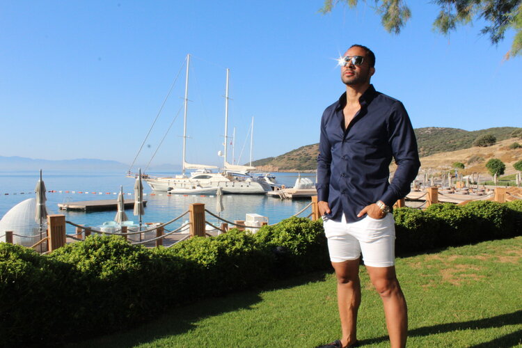 Robeaux Robeaux Premium Cotton Shirt - Twill #40 Navy