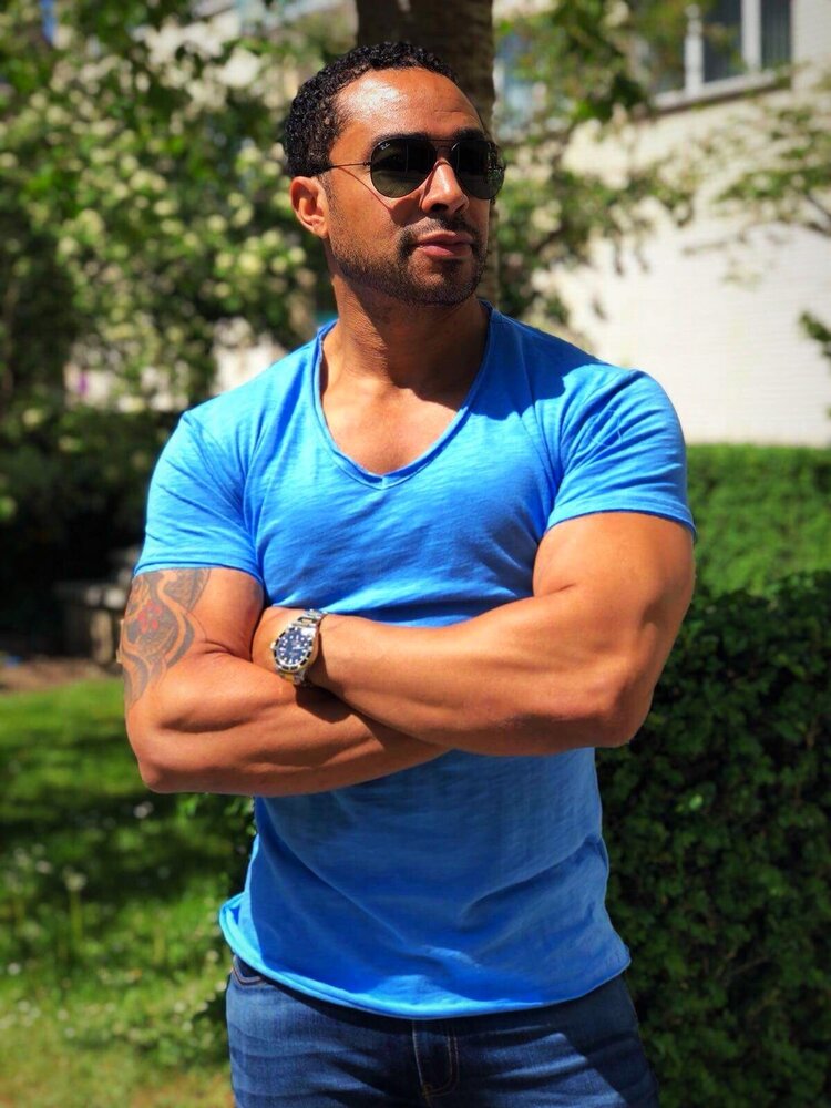 Robeaux Robeaux V Neck T Shirt -#104 Sky Blue