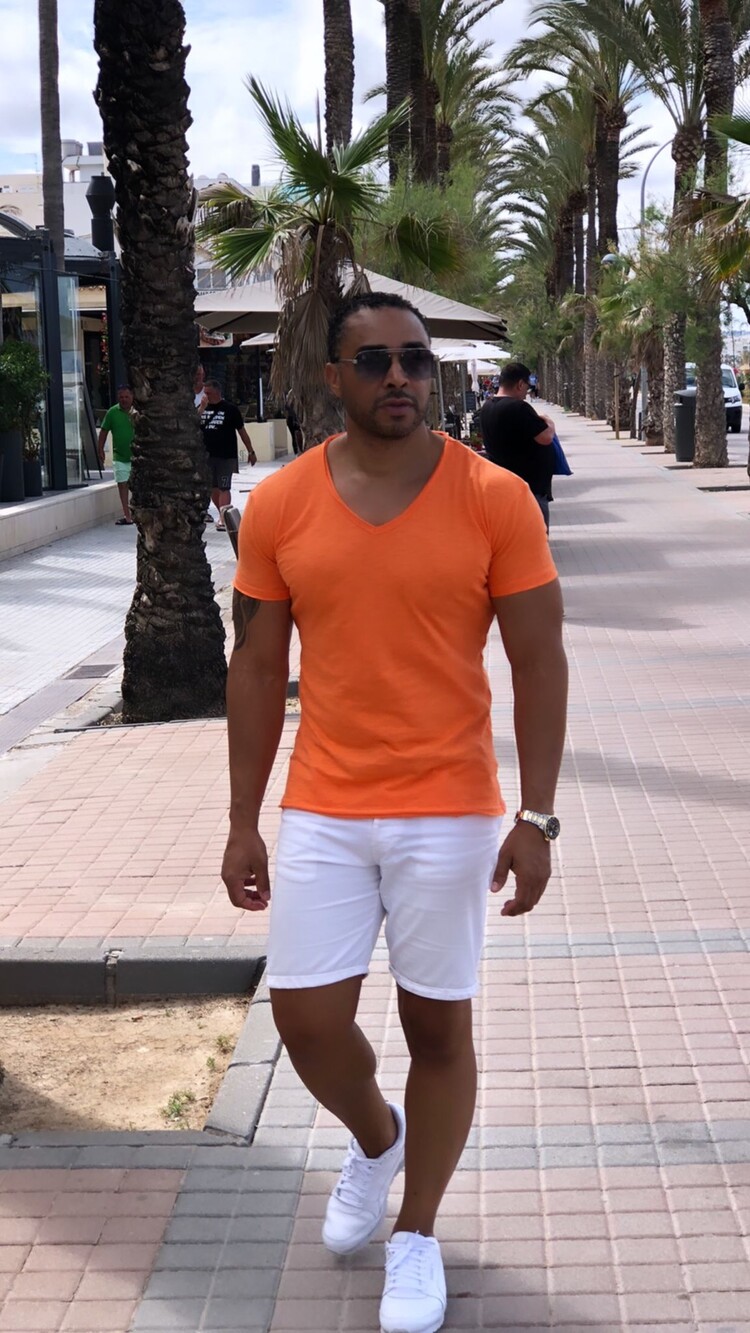 Robeaux RB Collection V Neck- Orange