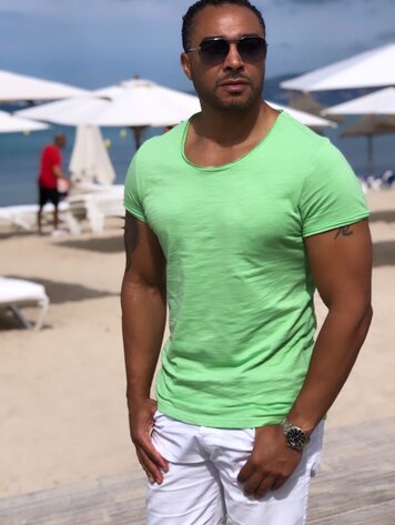 Robeaux Robeaux Long shirt - #6 Lime