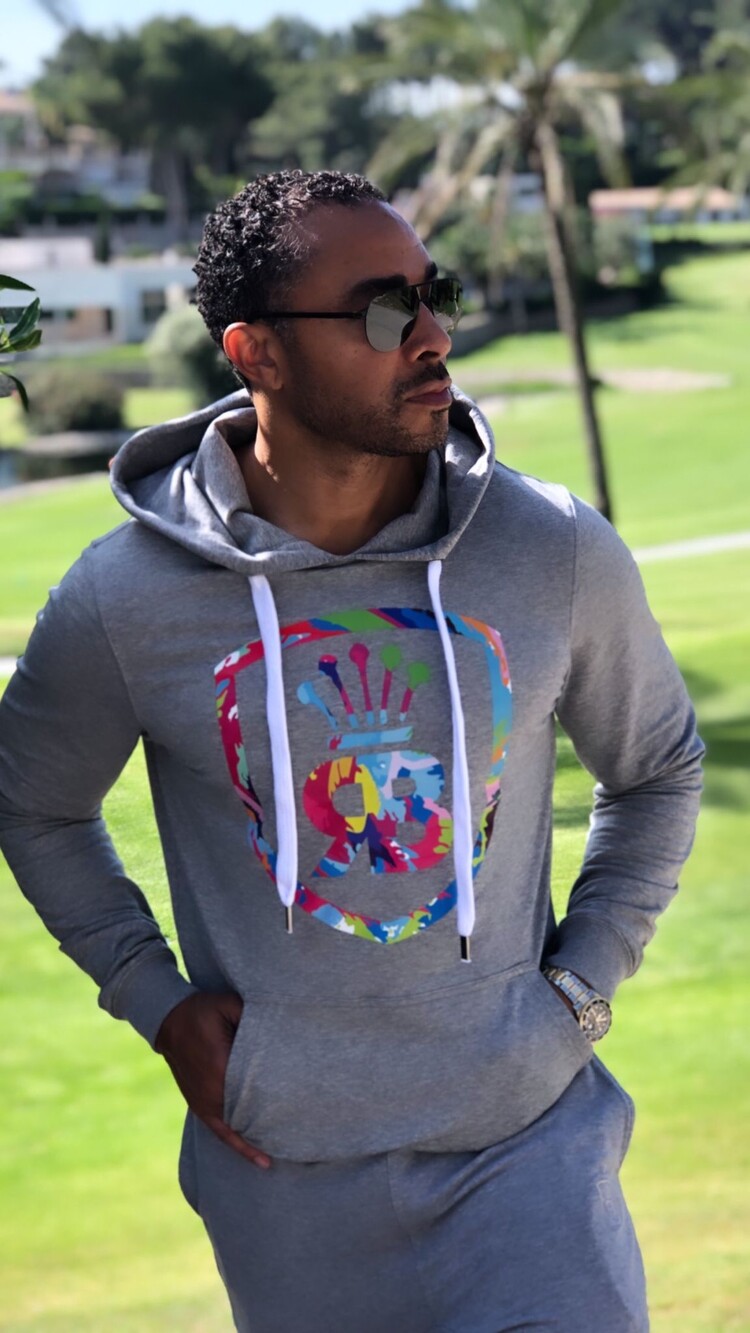 Robeaux Robeaux Hoodie- Multi color logo