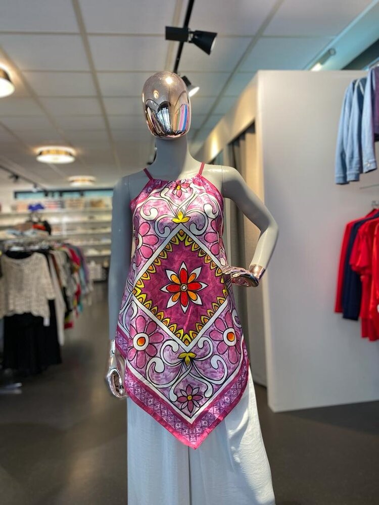 Paris Tank Top 19179 Fuchsia *ONE SIZE