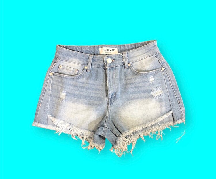 USA High Rise Deconsrtucted Short -Light