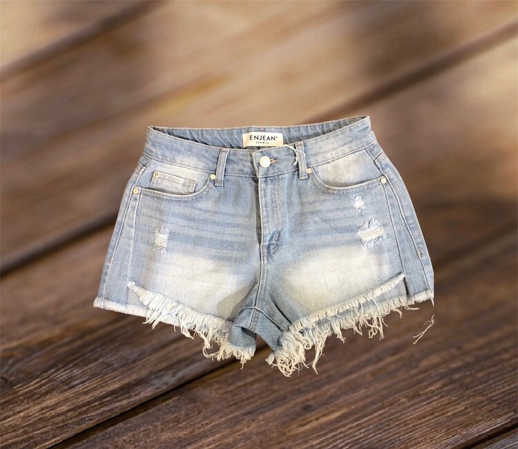 USA High Rise Deconsrtucted Short -Light